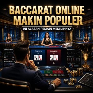 Baccarat Online Makin Populer, Ini Alasan Pemain Memilihnya