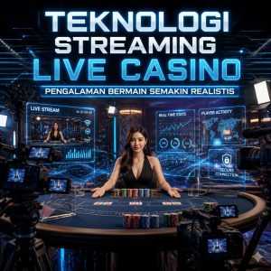 Teknologi Streaming Live Casino yang Membuat Game Lebih Realistis