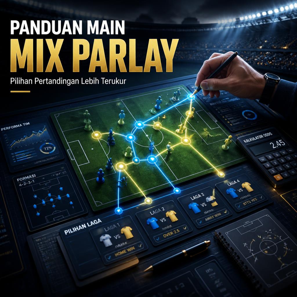 Strategi Main Mix Parlay untuk Menyusun Kombinasi Taruhan Cermat